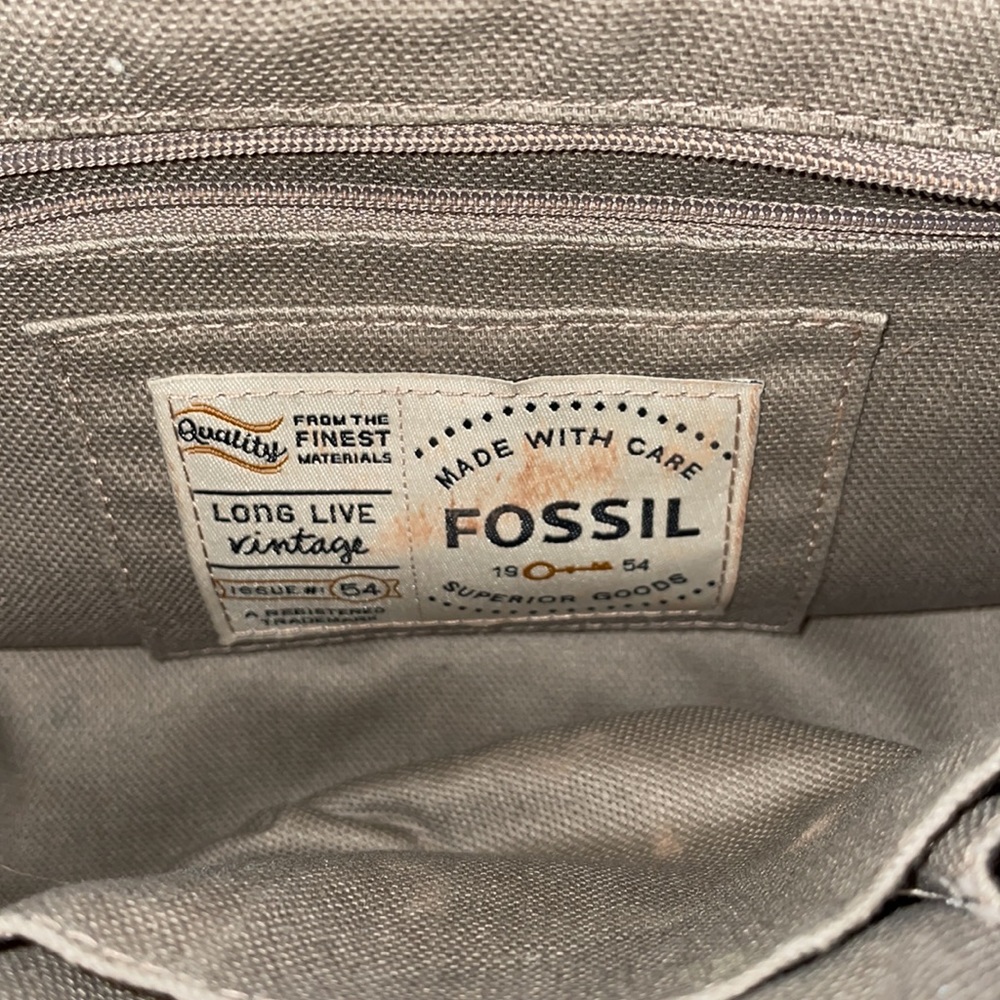 Fossil purse - gray leather - Picture 7 of 7
